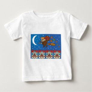 xmas witch Befana Baby T-Shirt