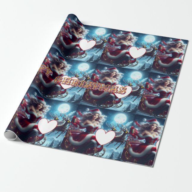 xmas Wrapping paper (Unrolled)