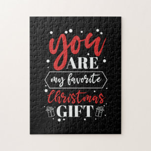 Xmas You Are My Favourite Christmas Gift Jigsaw Puzzle