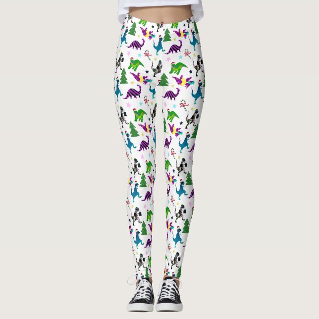Xmasaurs Leggings (Front)