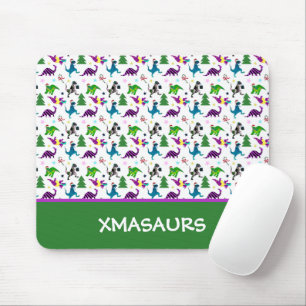 Xmasaurs Mouse Pad