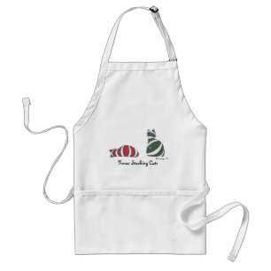 XmasStockingCats, Xmas Stocking Cats Standard Apron