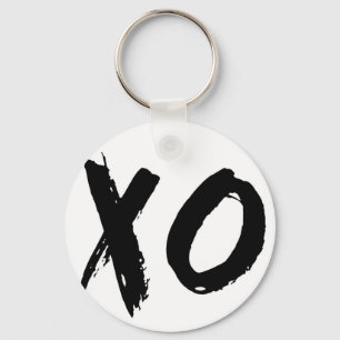 XO Brush Minimal Key Ring