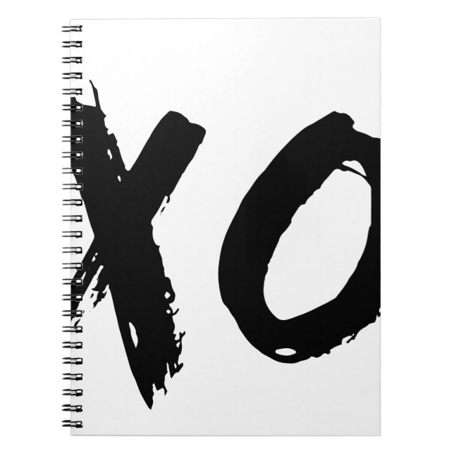 XO Brush Minimal Notebook (Front)