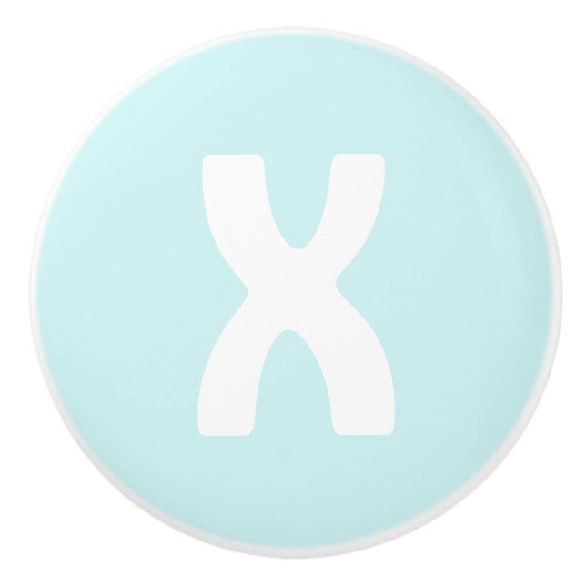 XO Ceramic Knob (X)- Choose your colour! (Front)