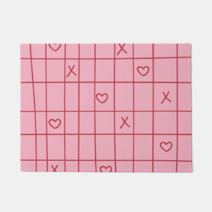 XO Hearts Doormat