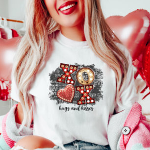 XO Hugs and Kisses, Fun Valentine T-Shirt