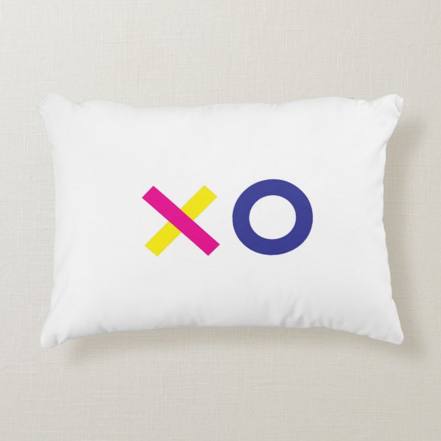 XO Throw Pillow (Front)