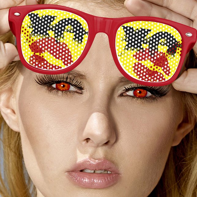 XO XO kiss me retro Shades / Fun Party Sunglasses (Creator Uploaded)