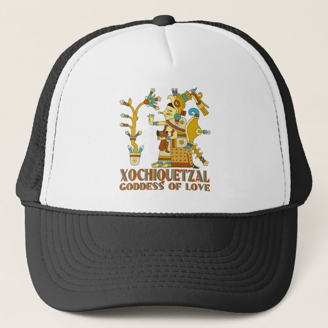 Xochiquetzal Trucker Hat (Front)