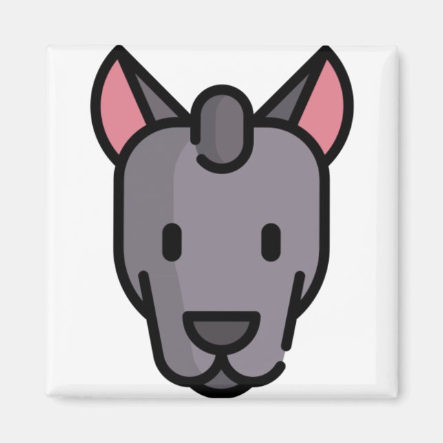 Xoloitzcuintle Magnet (Front)