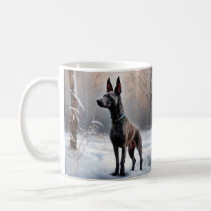 Xoloitzcuintli Let It Snow Christmas Coffee Mug
