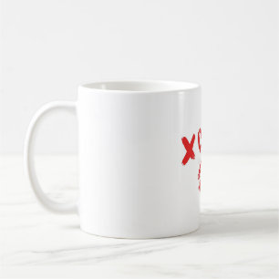 XOX Kiss Mark Mug