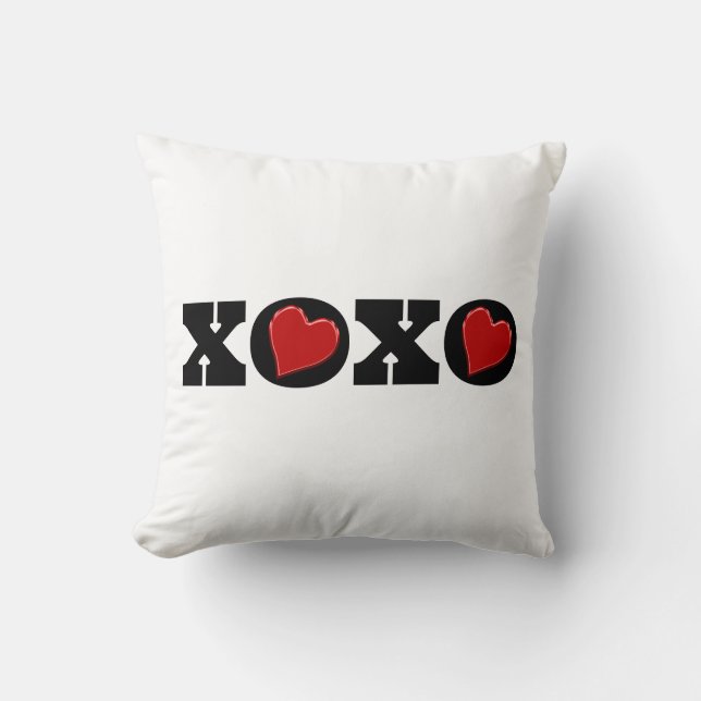 XOXO and Arrow Cushion (Front)
