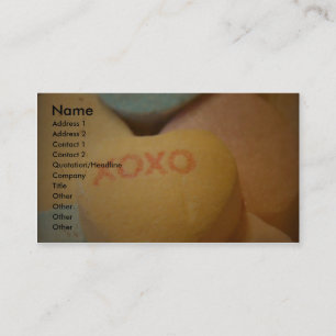 XOXO BUSINESS CARD