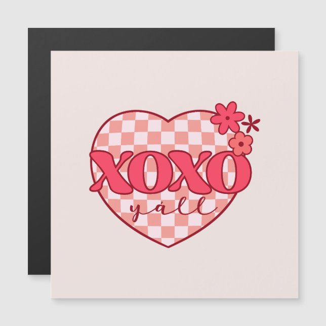 XOXO | Cute & Loving Pink Heart (Front/Back)