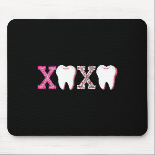 Xoxo Dental Valentine Dentist Life Retro Dental To Mouse Pad