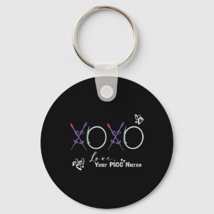 Xoxo From Your Picc Nurse Valentine Infusion Speci Key Ring