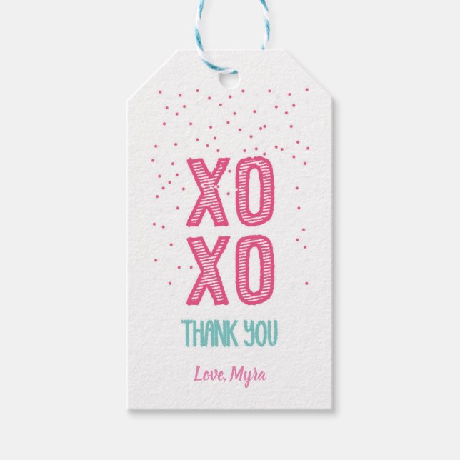 XOXO Gift Tag (Front)