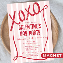 XOXO Hand Drawn Galentine’s Day Party