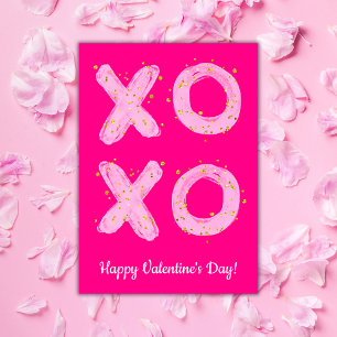 XOXO Happy Valentine's Day Card