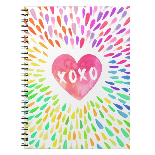 XoXo Heart Notebook (Front)
