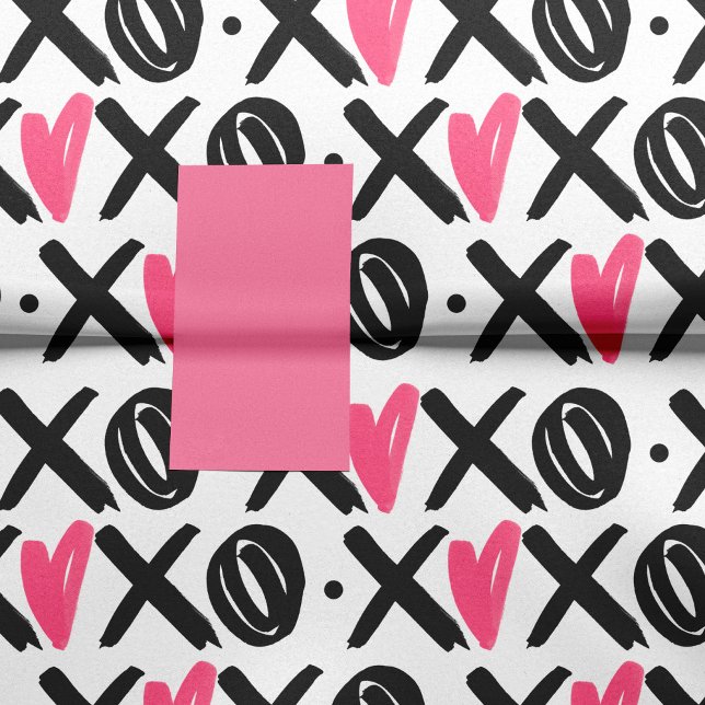 XOXO Heart Pattern Valentine's Day Tissue Paper (Creator Uploaded)