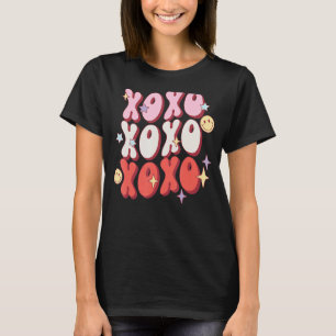 XOXO Hearts Love Hugs Kisses Valentines Day Matchi T-Shirt
