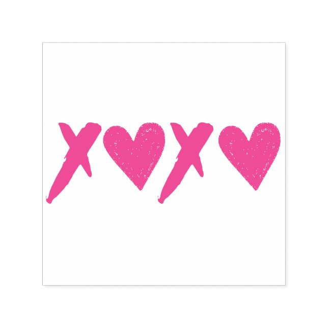 XOXO Hearts Self-inking Stamp (Design)