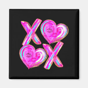Xoxo Hearts Valentine's Day Women Girls Vday Magnet