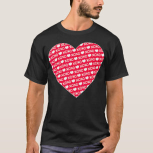 XOXO Hugs and Kisses Valentines Day 2022 Cute Gift T-Shirt
