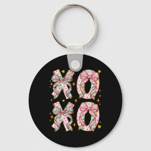 Xoxo Hugs And Kisseshearts Love Coquette Valentine Key Ring