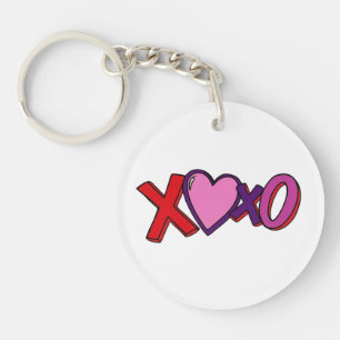 XOXO Keychain Gift, Valentine gift