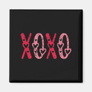 Xoxo Kisses Hugs Vintage Valentines Day  Magnet