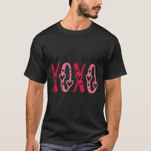 Xoxo Kisses Hugs Vintage Valentines Day T-Shirt