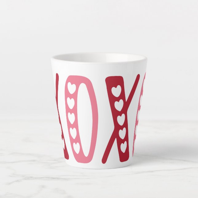 XOXO LATTE MUG (Front)