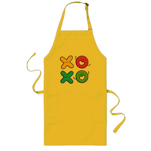 XOXO  LONG APRON (Front)