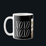 XOXO Love in Black | Mug<br><div class="desc">Sip with style! Custom Photo mugs make the perfect gifts :) Easily customise the background colour to a shade of your choice! Simply click on the "Customise it" button and select your background colour from the swatches. All photography is displayed as a sample only and is not for resale. This...</div>
