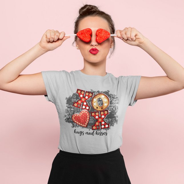 XOXO Love More Worry Less Heart  T-Shirt (Creator Uploaded)