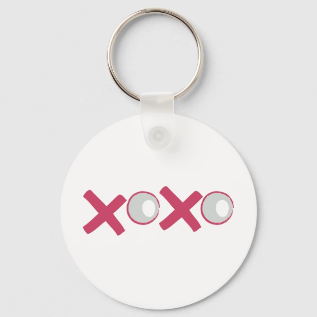 xoxo, love you! key ring (Front)