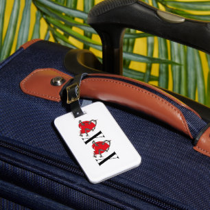 XOXO LUGGAGE TAG