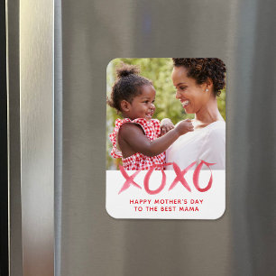 XOXO Mother's Day Photo Magnet for Mum