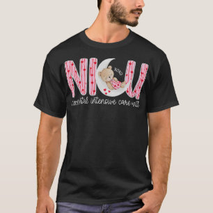 XOXO NICU Nurse Valentine Bear T-Shirt
