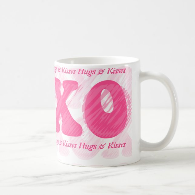 XOXO Personalised Mug (Right)