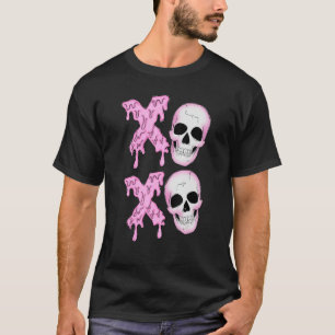 Xoxo Skeleton Skull Horror Anti Valentine's Day Me T-Shirt