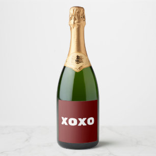 Xoxo Sparkling Wine Label