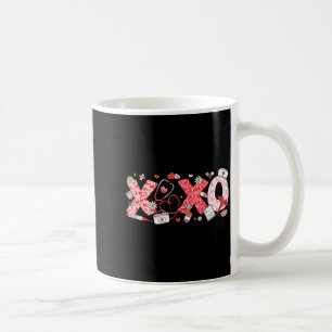 Xoxo Stethoscope Valentine Rn Pct Cna Nurse Nurse Coffee Mug