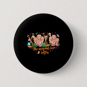 Xoxo The Orginal Love Letter Bunny Easter Day For 6 Cm Round Badge