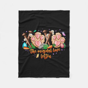 Xoxo The Orginal Love Letter Bunny Easter Day For Fleece Blanket