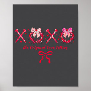 Xoxo The Original Love Letters Christian Valentine Poster